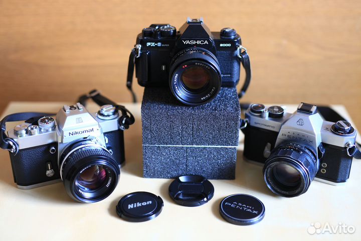 Nikomat EL Yashica FX3 Super2000 Asahi Pentax spii