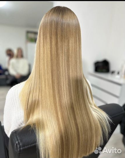 Кератиновое выпрямление волос модель
