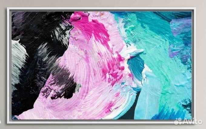 Яркая картина маслом абстракция Ручная работа