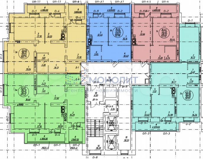 3-к. квартира, 90,5 м², 6/14 эт.