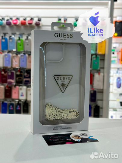 Чехол Guess для iPhone 14 Transparant (2863)