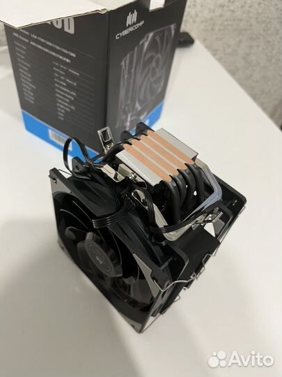 Кулер CyberComp S120D black 135W 2 FAN