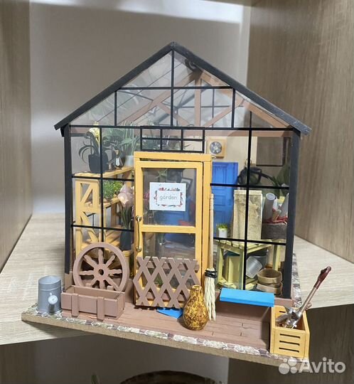 Румбокс собранный теплица оранжерея кукольный дом