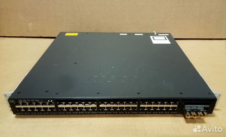 Коммутатор Cisco WS-C3650-48PD