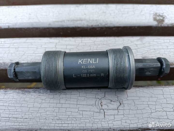 Каретка велосипедная Kenli KL-08A SQR 73 мм 119 мм