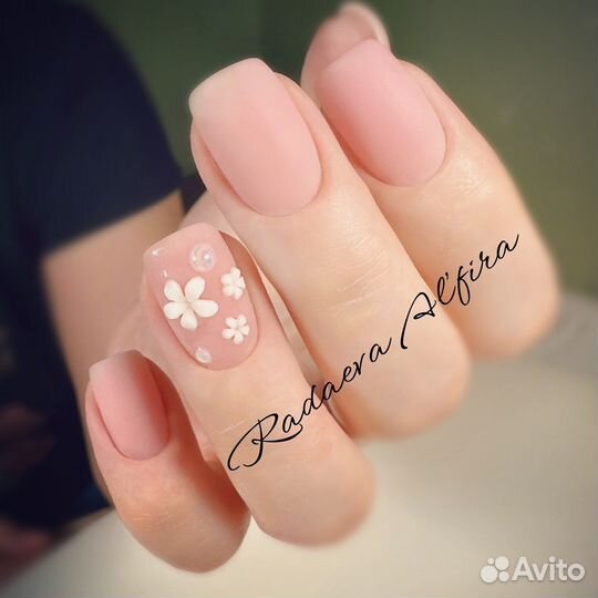 Маникюр, наращивание, Гель-лак