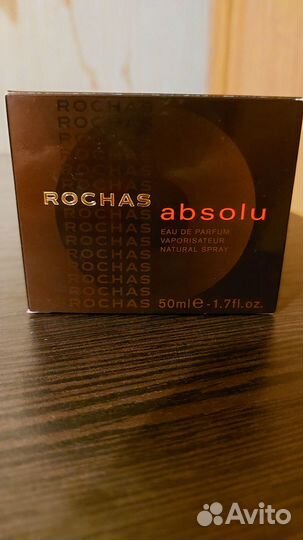 Духи rochas absolu 43ml из 50ml