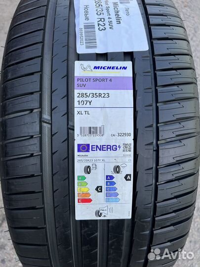 Michelin Pilot Sport 4 SUV 285/35 R23 107Y