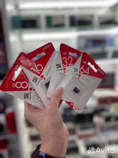 Карта памяти micro SD SmartBuy (новая, гарантия)