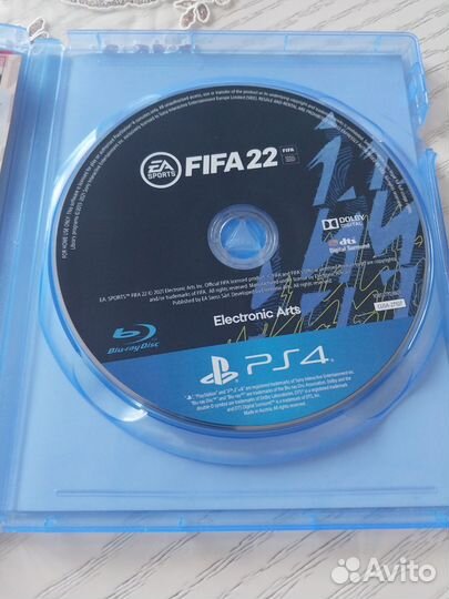 Игра для приставки fifa22 PS4