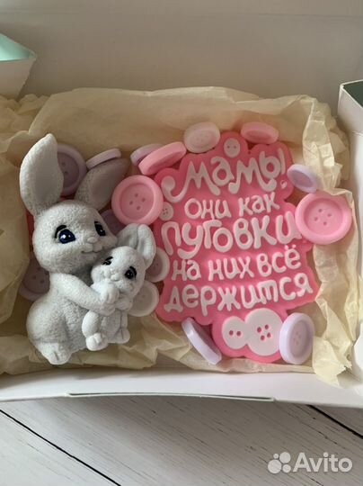 Мыло ручной работы Мамы они как пуговки