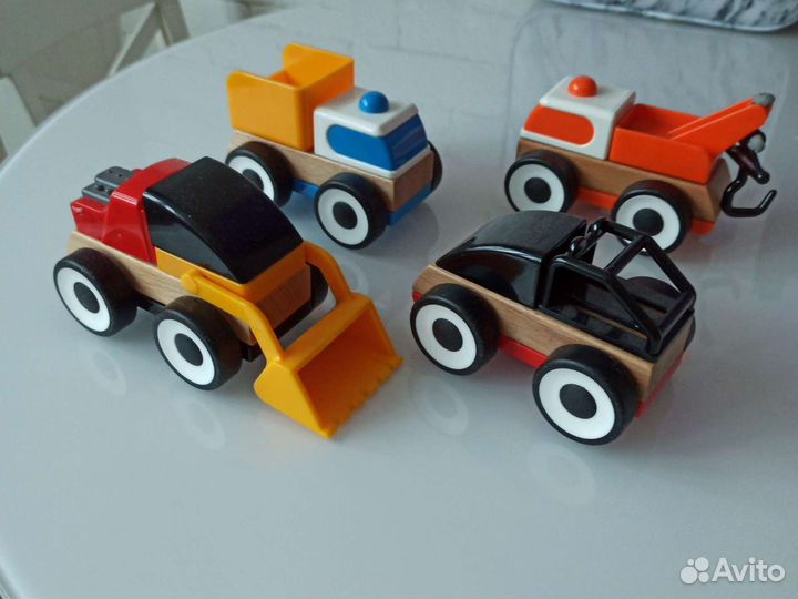 Деревянные машинки IKEA
