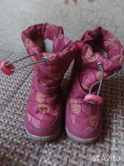 Сапоги дутики детские