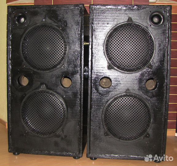 Колонки Кинап 2100W 2шт Pro-12'x2+Вч Акустика 4Ом