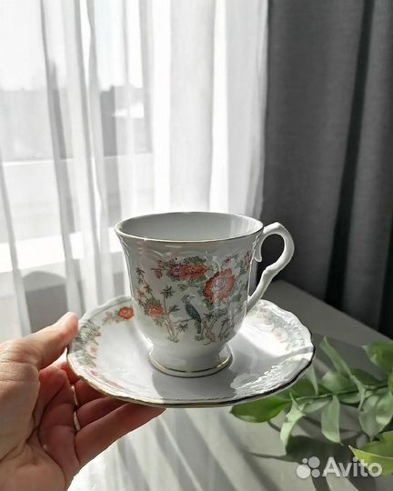 Чайная пара фарфор