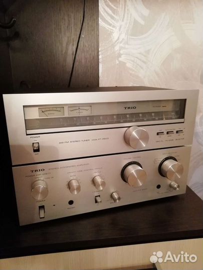 Усилитель, тюнер Trio