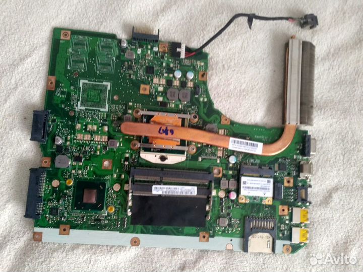 Asus K55v X55v A55V k55vd запчасти разбор
