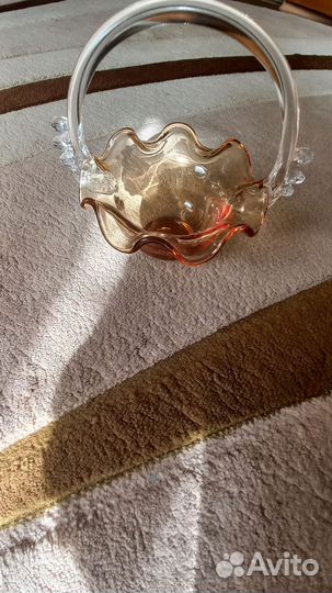 Посуда чешское стекло