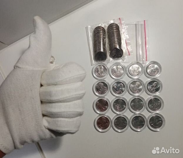 Набор 2 рубля: Полководцы Отечеств. войны 1812 г