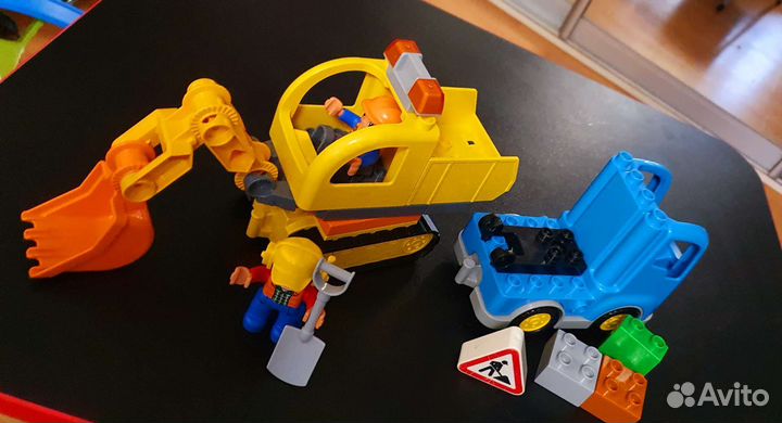 Конструктор lego duplo 10812 дорожная техника