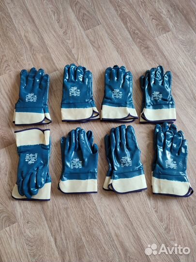 Перчатки рабочие прорезиненные