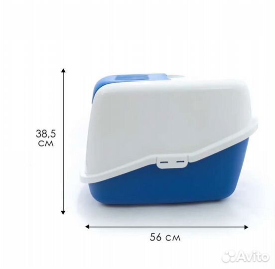 Туалет- домик для кошек б/у