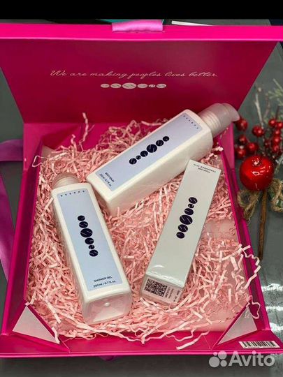 Подарочный набор для женщин, духи, гель, бальзам