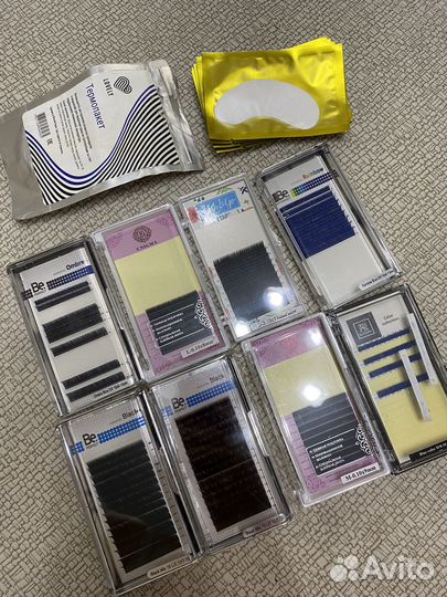 Ресницы для наращивания бу