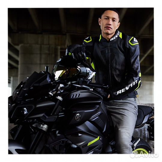 Rev'it Quantum 2 Jacket Anthracite-neon yellow