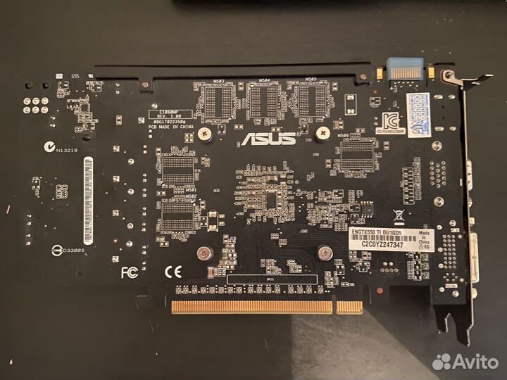 Видеокарта GTX550ti 1Gb gddr5 192Bit asus