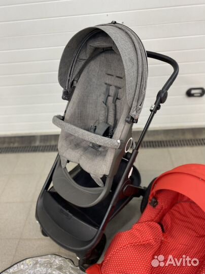 Коляска stokke trailz 2 в 1 В идеальном состоянии