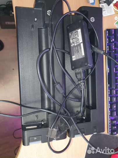 Док-станция с блоком пит. HP для 2540p 2560p 2570p