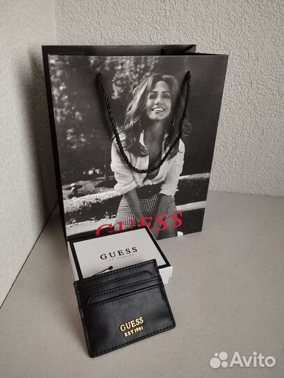 Картхолдер визитница guess оригинал