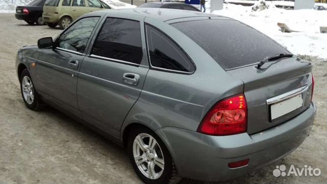 Бампер передний priora 1