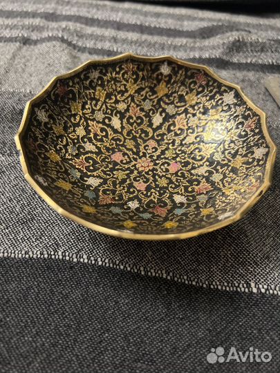 Конфетница из латуни