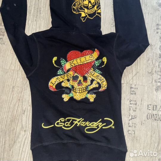 Зип худи ed hardy