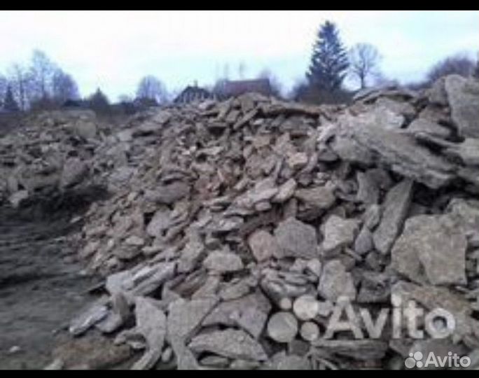 Отсыпка дорог бутом