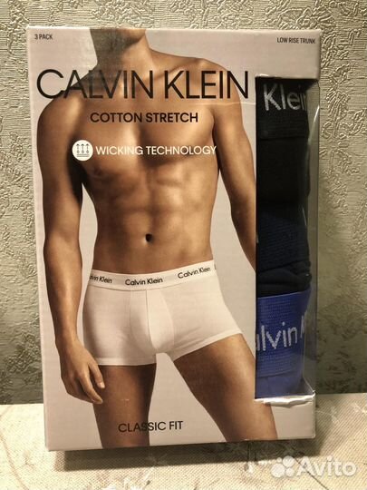 Calvin Klein мужские трусы Оригинал