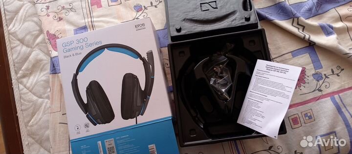 Epos Sennheiser GSP300 чёрные