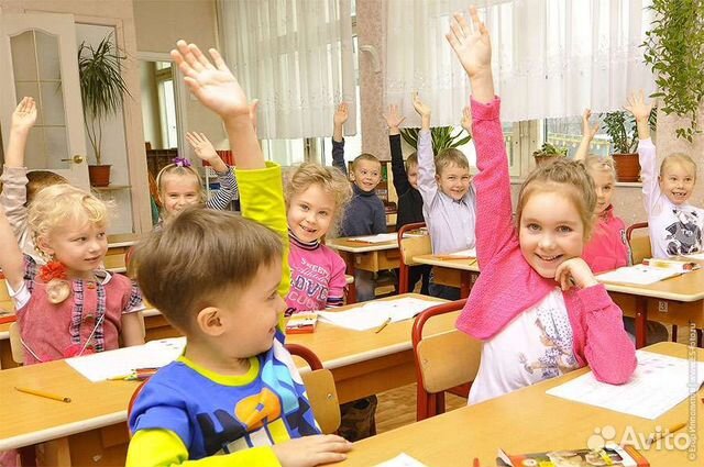 Фото детей на занятии в саду
