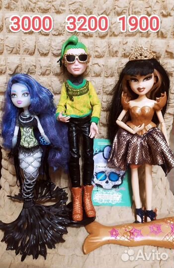 Куклы Монстер Хай пинки купер и Эвер автер хай