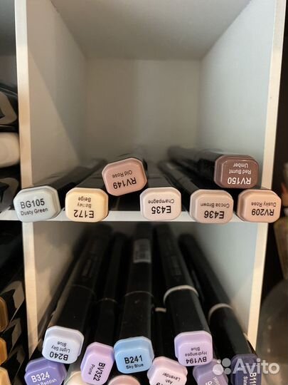 Маркеры Finecolor, Copic, Sketchmarker