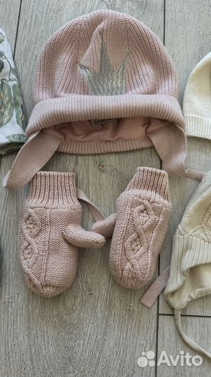 Шапки на девочку до 3 лет