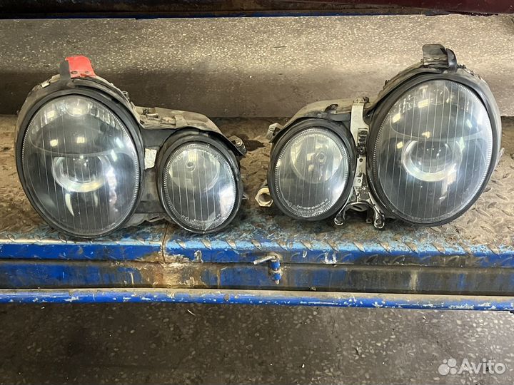 Фары mercedes w210