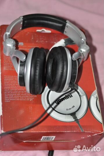 Наушники geminidjx- 05 профессиональные DJ новые