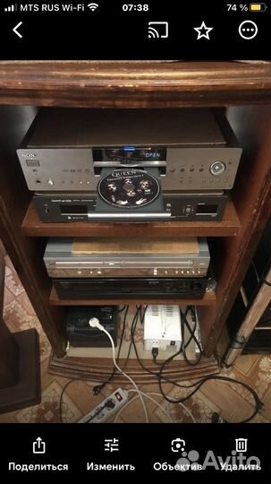 Топовый CD/DVD плеер sony DVP NS 900 V QS