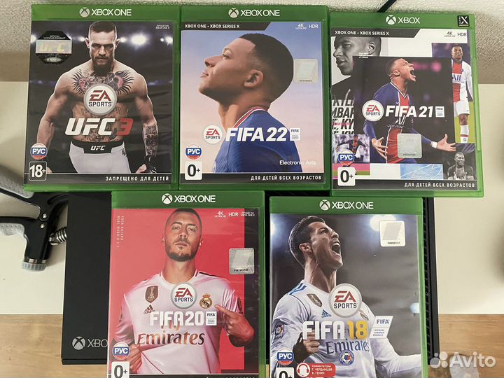 Диски на XBox one