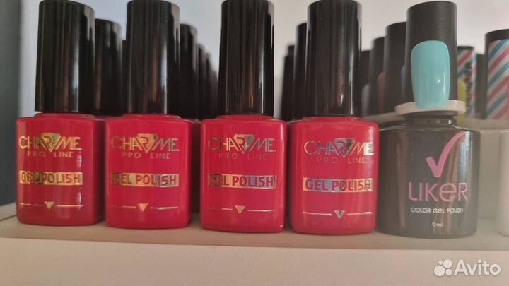 Гель лаки для маникюра набор