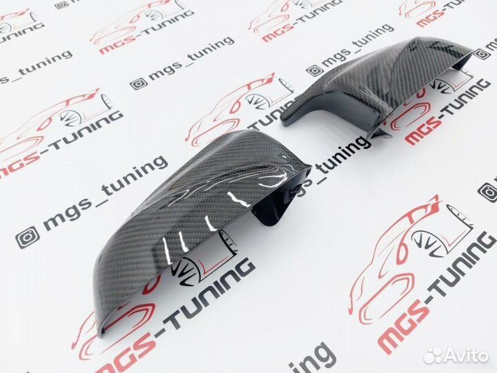 Крышки зеркал стиль M карбон BMW 5er F10 09-13