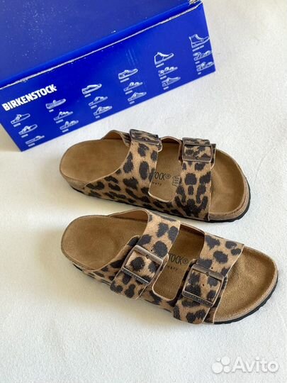 Birkenstock arizona леопардовые